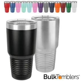 30 oz Stainless Steel Insulated SureGrip Tumblers, Blank, Polar Camel Lid