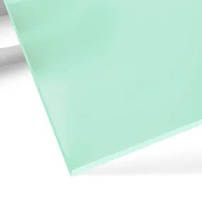 3mm Green Turquoise Glow in the Dark Acrylic Sheet Plexiglass (3pcs)