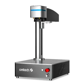 MOPA Compact 60 - 60W Integrated MOPA Fiber Laser Marker Engraving Machine with 5.9"x5.9" Working Area for Metal