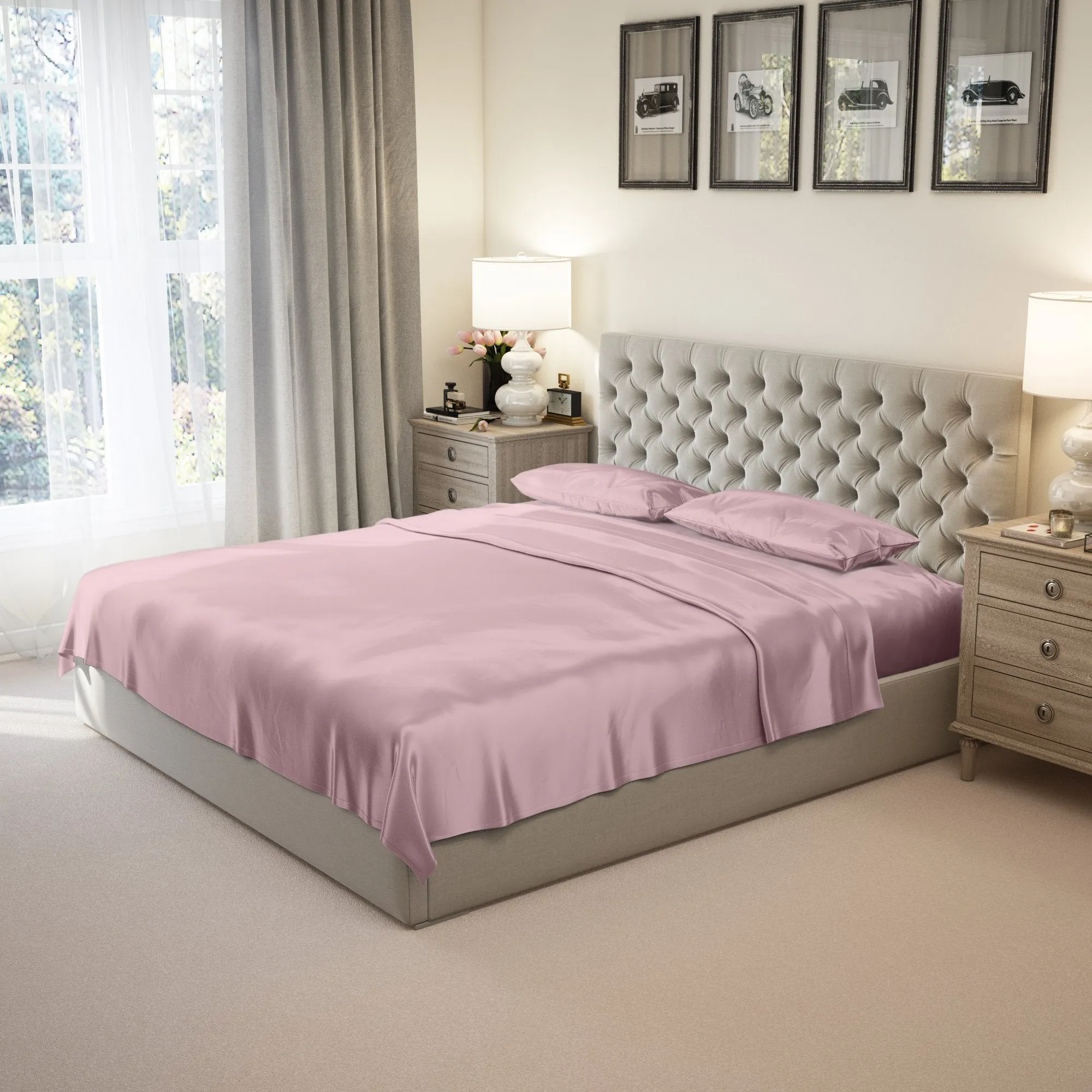 OUTLET 22 Momme Silk Bedding (Discontinued Color) - Rose Quartz